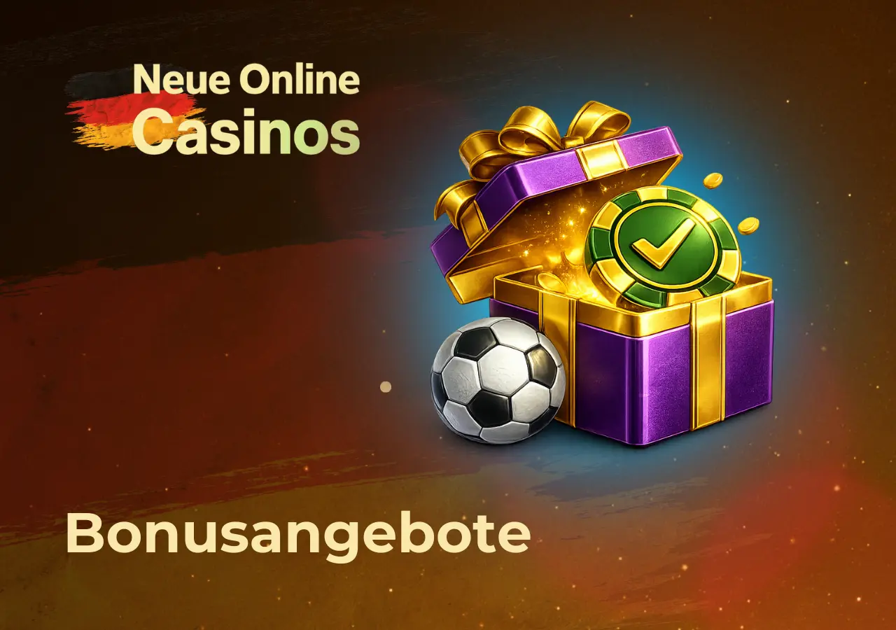 Bonusarten für neue Buchmacher